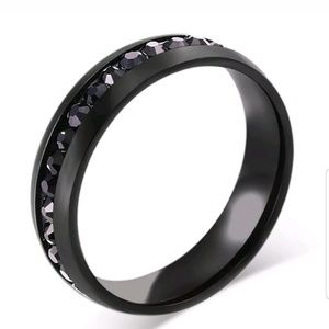 Men Women Band Ring Wedding Stainless